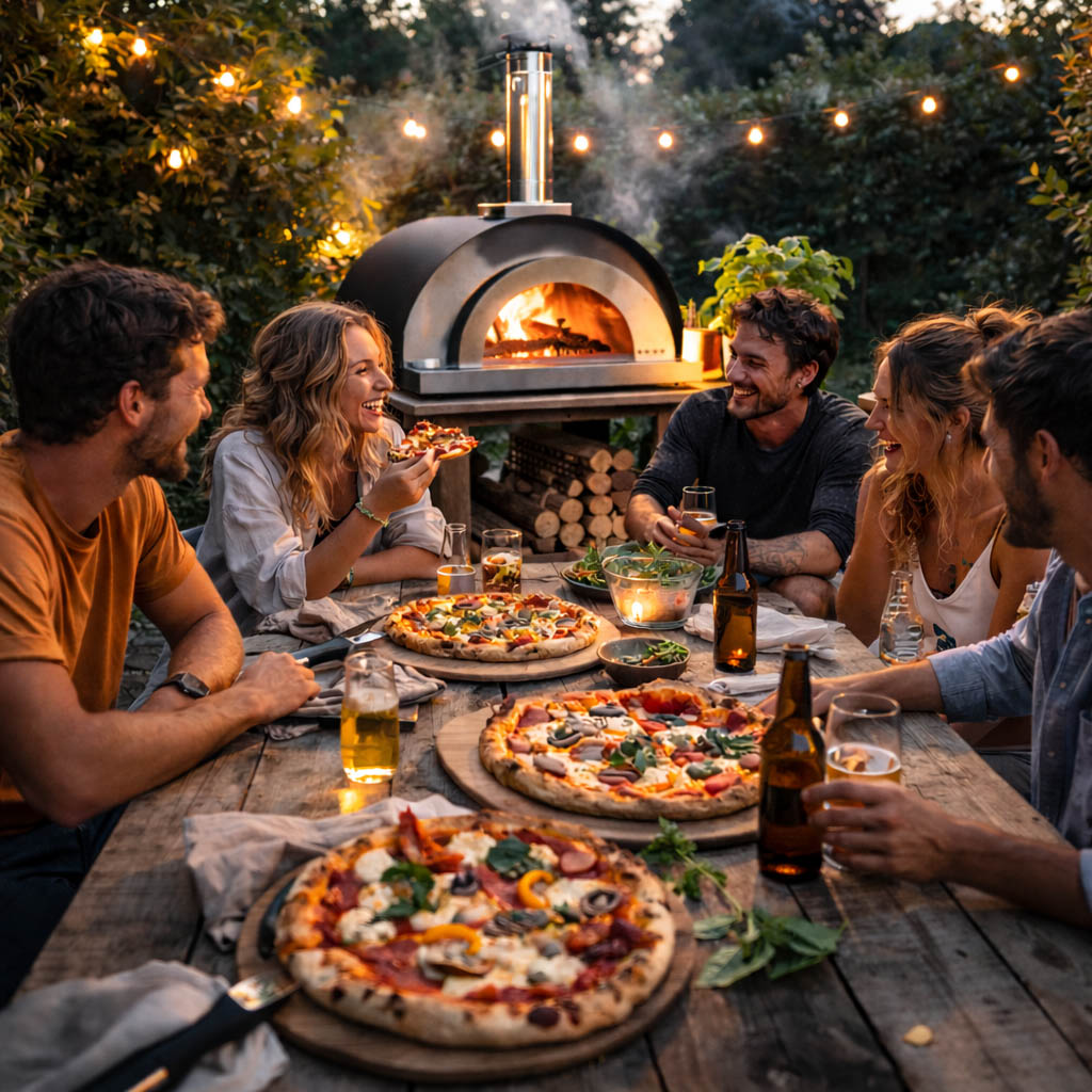 pizza oven huren feest